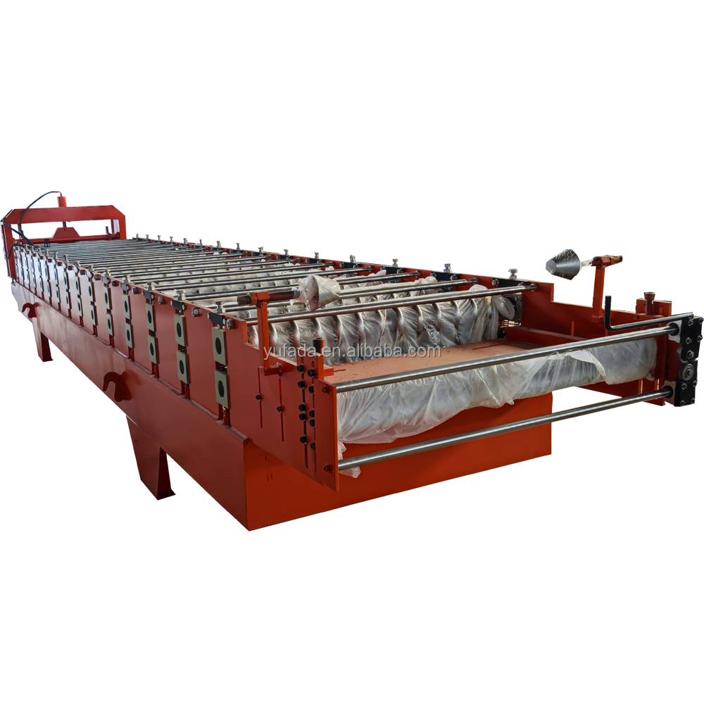 High Speed Auto Corrugated Metal Roof Panel Sheet K Span Roll Forming Machine