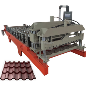 Metal roof tile making machinery Adamante 3D glazed tile roll forming machine