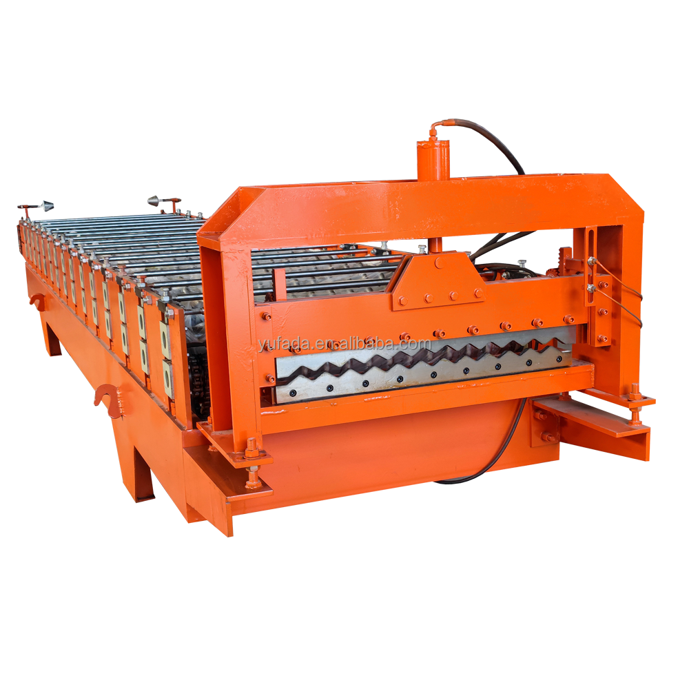 High Speed Auto Corrugated Metal Roof Panel Sheet K Span Roll Forming Machine