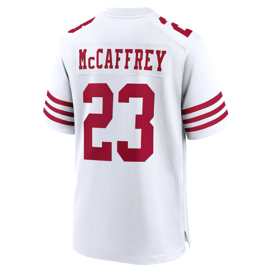 Christian McCaffrey 23 San Francisco Jerseys 85 Kittle  97 Bosa 13 Purdy Stitched VP Limited Jersey Football Game Jerseys -Red