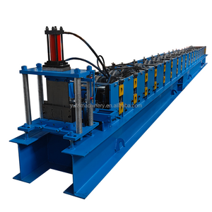 Year 2024 new model K type rain gutter roof edge roll forming machine