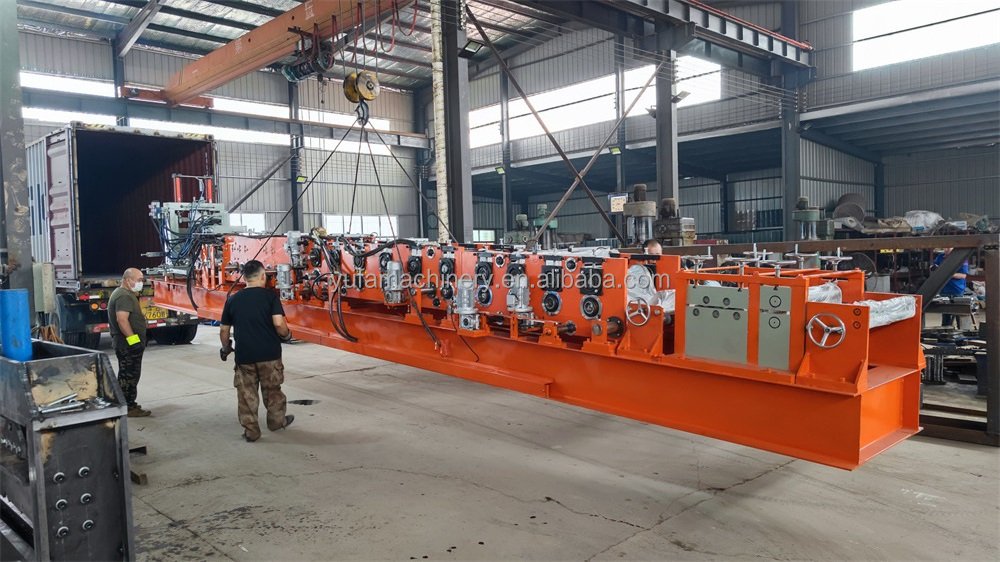 Steel frame C type steel beam purlin channel making machine price