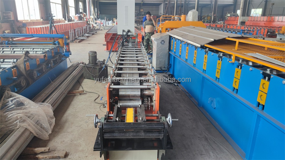 Steel palisade garden fence roll forming machine supplier