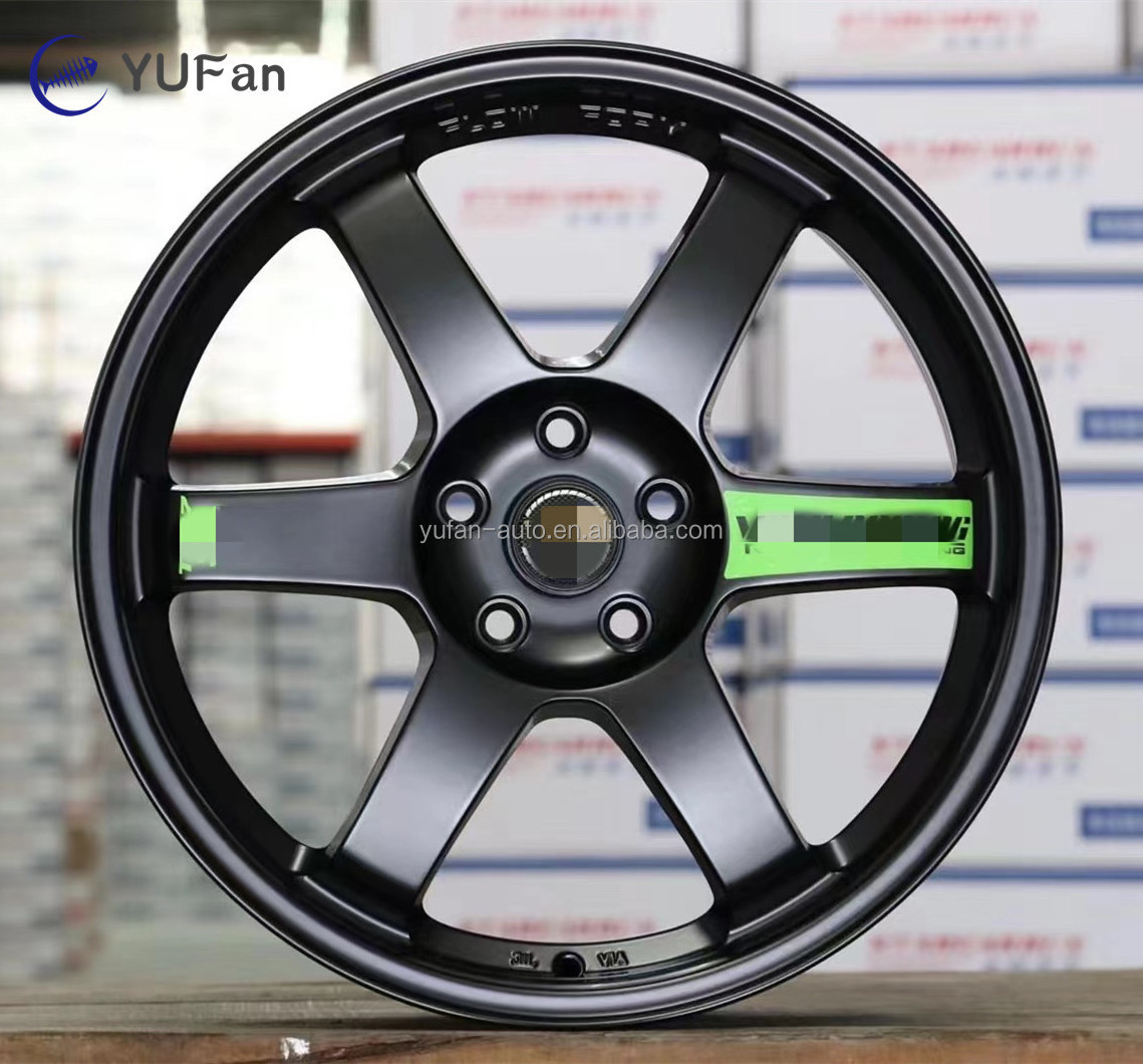 15 16 17 18 19  inch TE37 flow forming Casting wheels  lightweight performance Racing Wheel alloy rims.Passenger Car Wheels.