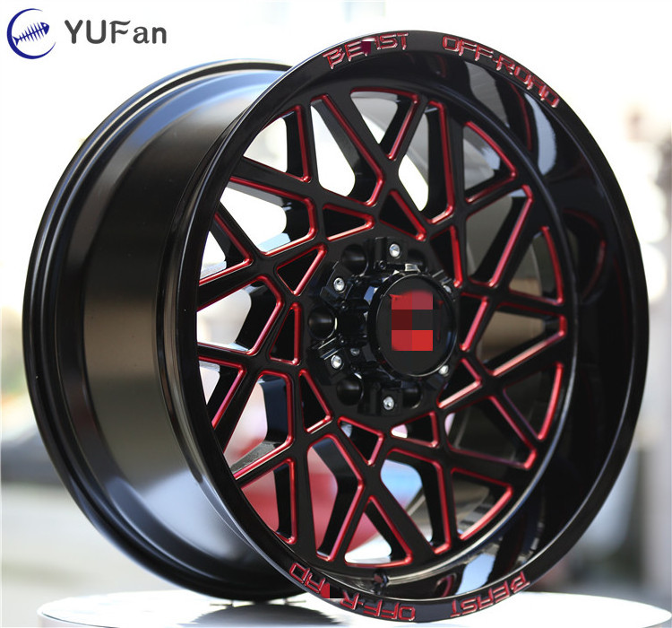 20 Inch 4x4 Rims Factory Direct sales 20 inch 4x4 wheel rims for offroad car wheels ...