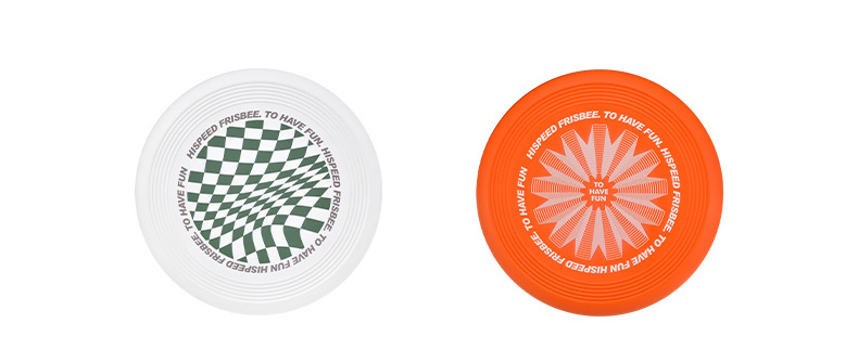 HISPEED Custom Pattern Ultimate Frisbee Discs Soft Plastic Professional Frisbee Flying Disc