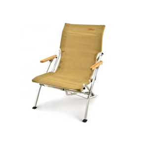 HISPEED Saudi Camping Chair Aluminum Sea Foldable Portable Vintage Beach Chair For Heavy People