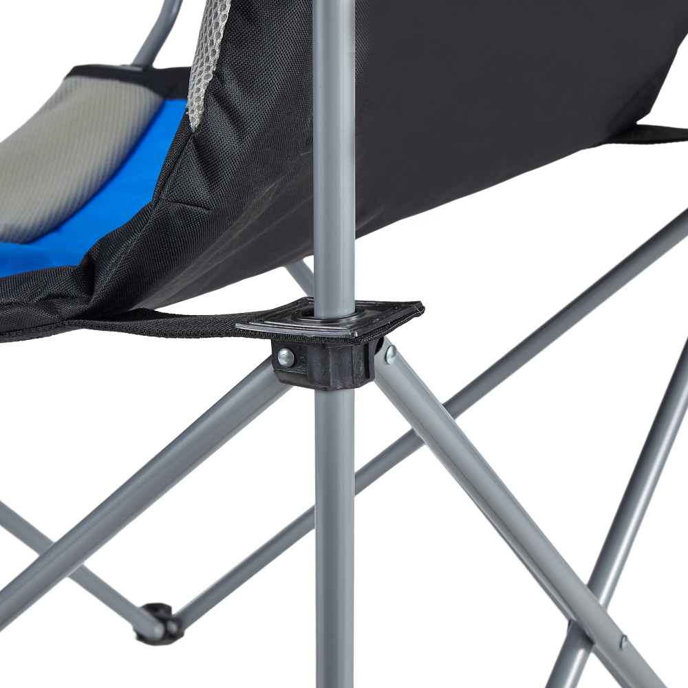 HISPEED Kamp Masas Iron Tube Kamp Sandalyesi Custom Logo Foldable Camping Beach Chair with Armrest