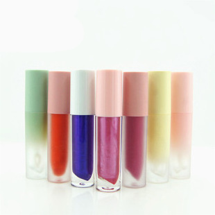 Custom LOGO empty lipgloss tubes and box label lip gloss tubes wholesale