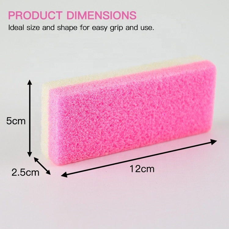 Foot Pumice Sponge Stone Remove Foot Hands Callus Exfoliate Scrub Manicure Nail Tools Professional Pedicure Foot Rasps