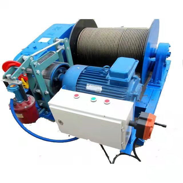 Wire Rope Monorail Hoist Winch 5 Ton 10Ton Cable Puling Lifting anchor Winch Barge Winch For Boat