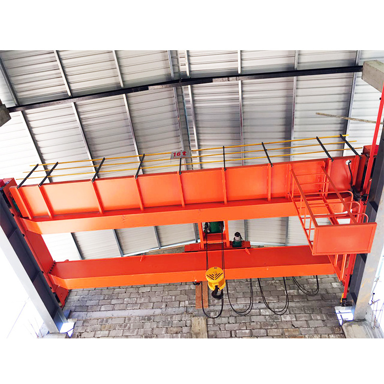 Wireless Control Electric Hoist 20 Ton Overhead Crane Bridge Crane For Travelling Crane