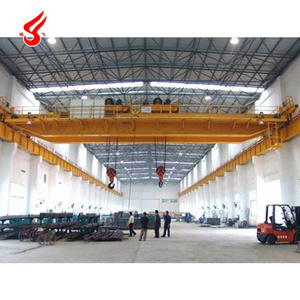 Heavy duty QE type Double cart bridge grue crane electric overhead travelling eot crane