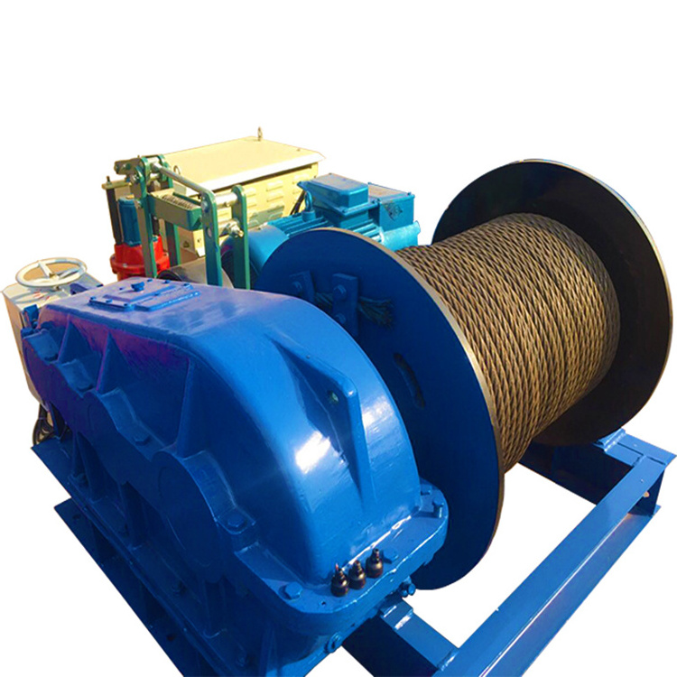 High Efficiency Motor Driven Electric Winch 5 ton Boat Anchor 3000kg Electric Winch 220v for sale