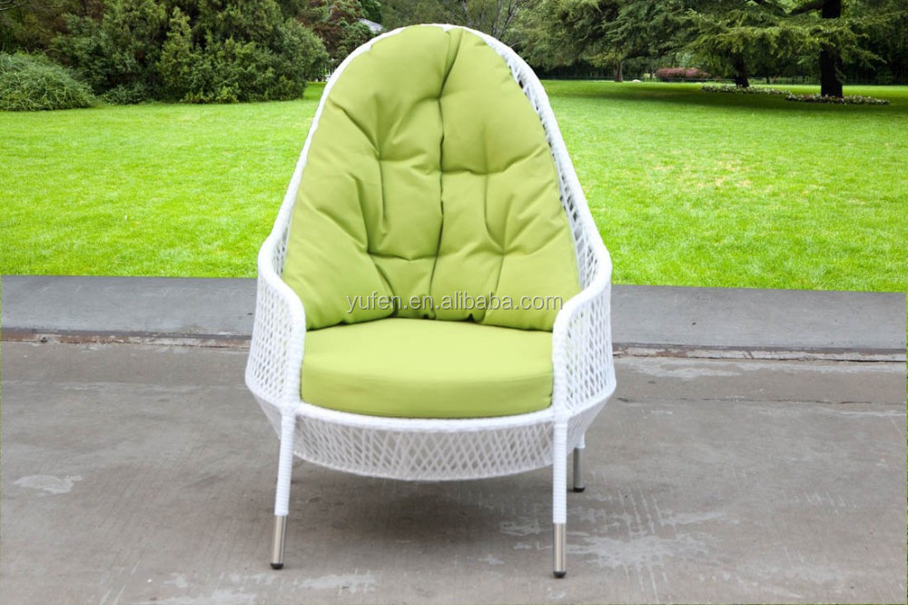 Aluminium patio furniture outdoor rattan acapulco chair