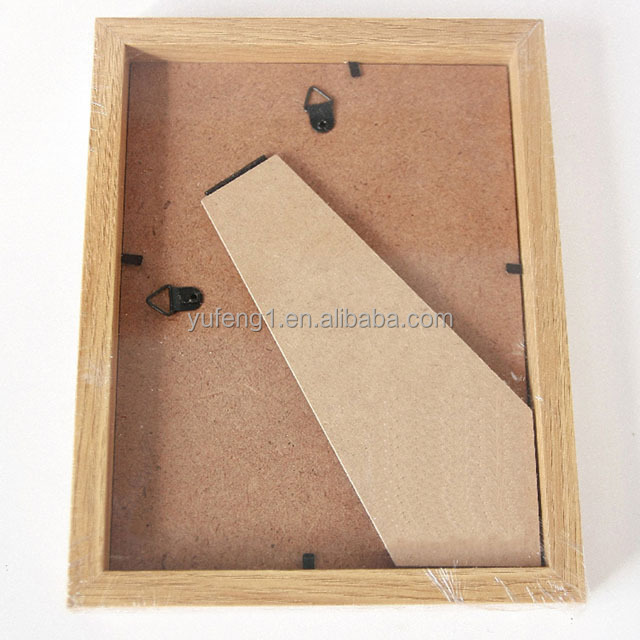 Wholesale cheap cardboard photo frames wood and double matted frames photo holder 4x6 6x8 8x10