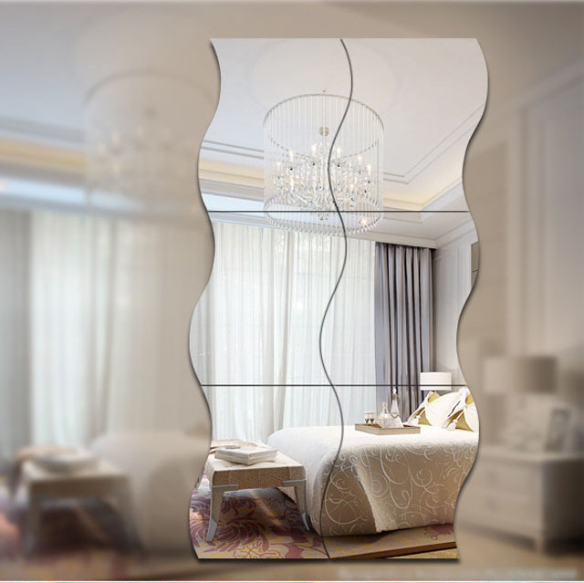 Wholesale decorative frameless mirrors decor wall and beveled wall mirror glass