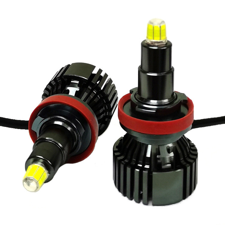 360 Degree Led Headlight H11 H1 H3 H7 9004 9005 9006 9007 Led Headlight Bulbs 8 Sides Car LED Headlamps