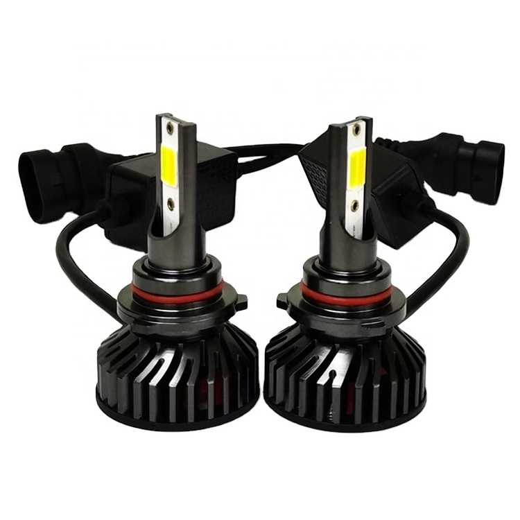 Dual Color Yellow White 50W COB Led Light 9006 9005 H3 H4 H7 H11 Fog Lights LED Headlights for Nissan Toyota Honda Kia Peugeot