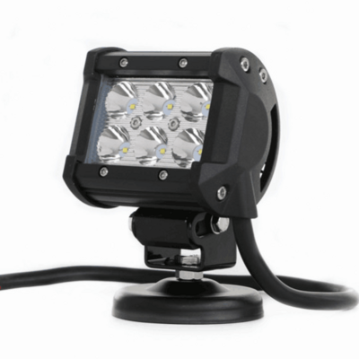 Mini 18W square LED Work Light 4WD Spot Beam SUV ATV led work light 4 inch led pod for jeep offroad led light bar