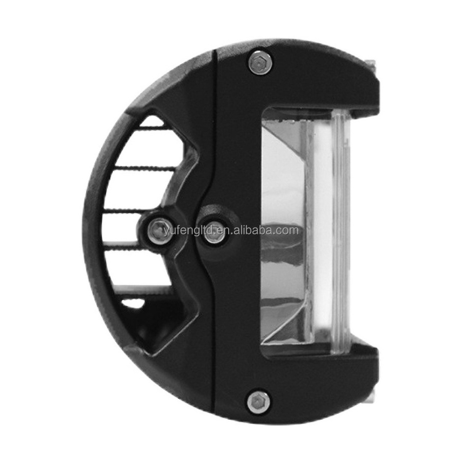 LED Pods barra de luz 4 pulgadas 120 vatios 12800 lumenes conduction niebla fuera de carretera luces triple fila impermeable