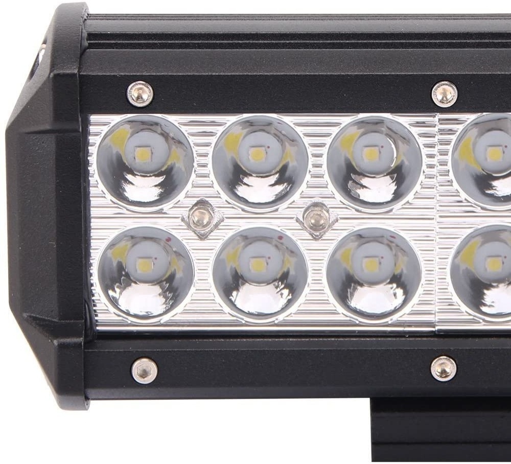 Hot Sale 36W Dual Row Offroad Led Light Bar 7 inch Led Work Light Spot Beam Led Driving Light