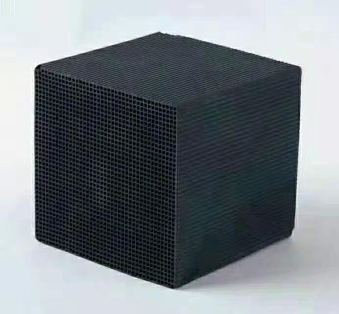 Factory low price odor elimination cube shape honeycomb activated carbon