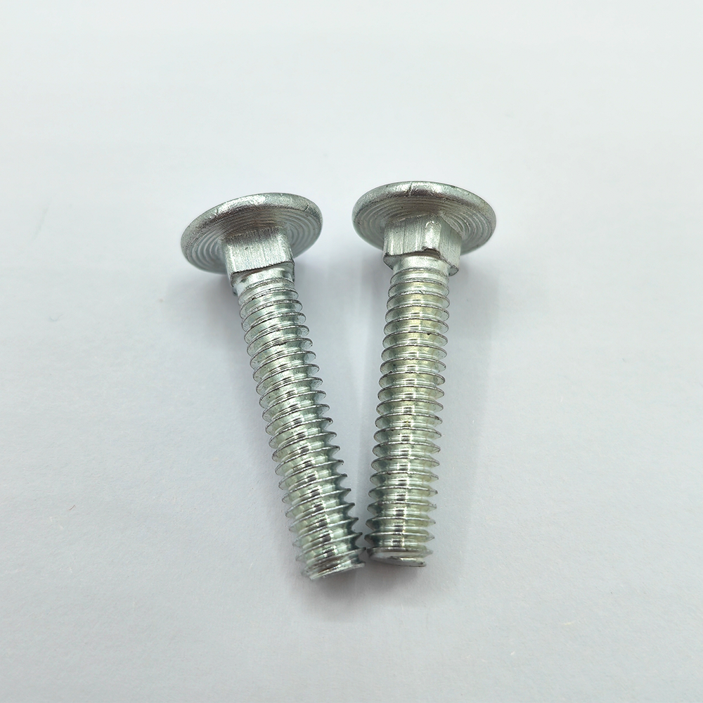 DIN 603 Carriage Bolts Surface Treatment ZINC Plated Steel Bolt Size M6-M20