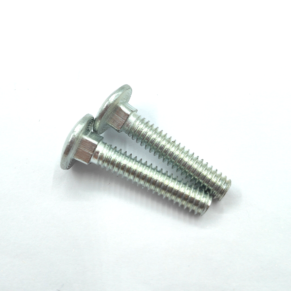 DIN 603 Carriage Bolts Surface Treatment ZINC Plated Steel Bolt Size M6-M20