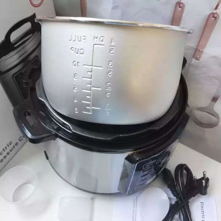 6L Home appliance 6L Electrical multi cooker Multifunctional Electric Pressure Cookers silver crest rice cooker