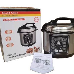 5L 6L Silver crest  instant cooker pot duo 7-in-1 stainless steel electric pressure cooker silver crest rice cooker