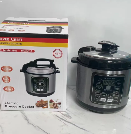 5L 6L Silver crest  instant cooker pot duo 7-in-1 stainless steel electric pressure cooker silver crest rice cooker