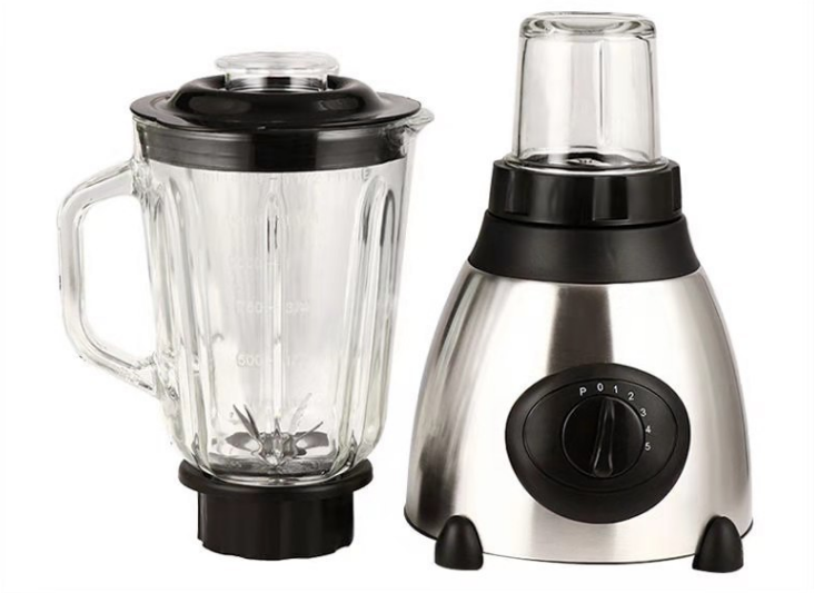 2 in 1 Blender Juicer Y66 5 Speed with Stainless Steel Jar Electric Food Mixer Blender blender