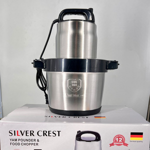 6L Silver Crest Yam Pounder 4500W Multifunctional Food Machine Meat Grinder Stainless Steel meat chopper yam pounder