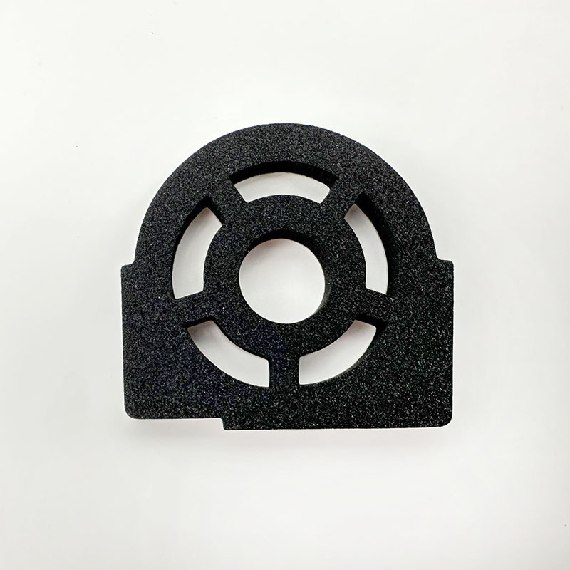 Customized Kaizen Foam CR Antistatic Black Eva Foam Gasket with Adhesive for Packing Vibration Dampening