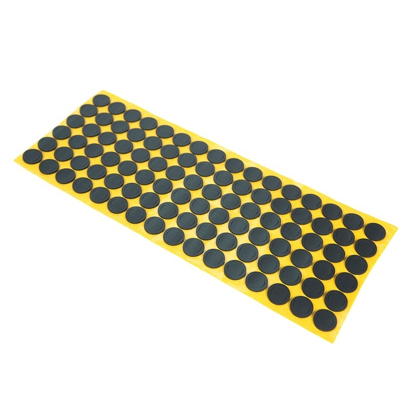 Free Sample Die Cutting 3 m Self Adhesive Silicone Rubber Feet Pad Customized Anti-slip Adhes Pad