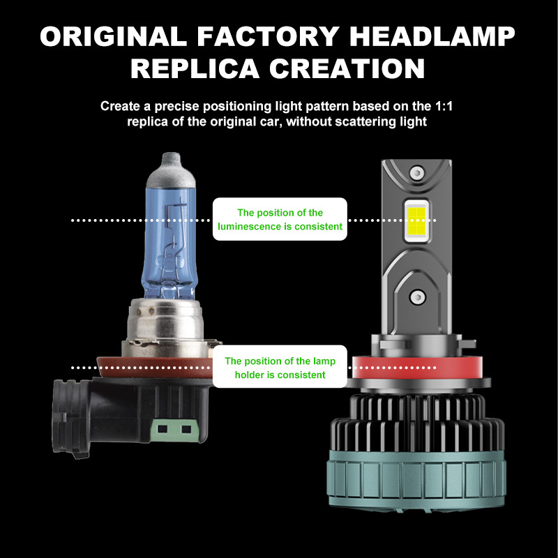 Universal Models 120W  V10 High Power HB3 LED Bulbs High Low Beam 40000 Lumen H4 Headlight HIR2 Led Headlamp