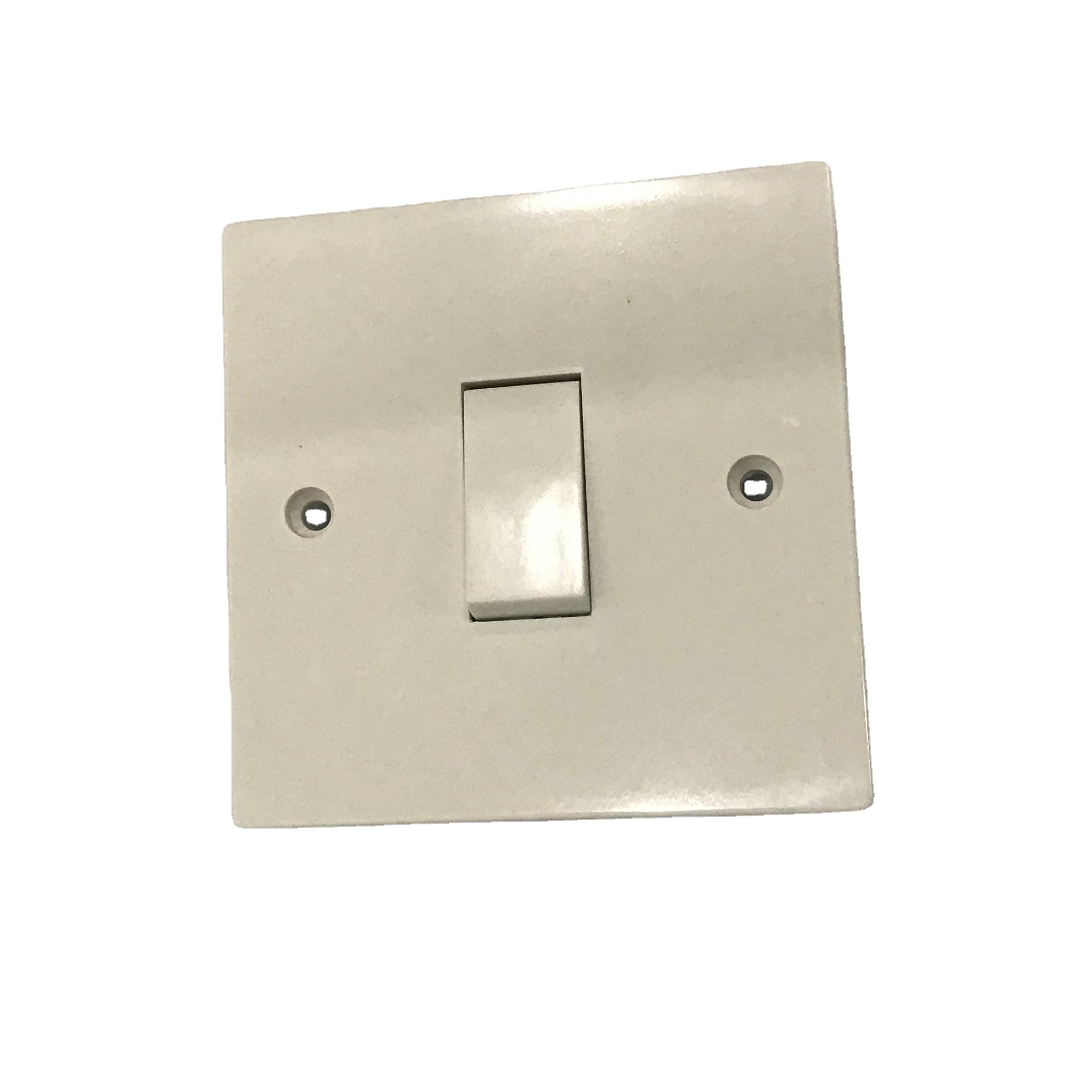 Good sale electrical one gang one way one gang two way wall light switch electrical change over switch