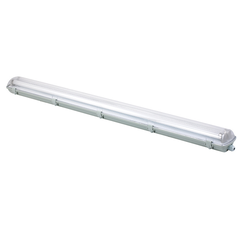 T8 Tube  2*18W 150CM ABS+PS ABS+PC waterproof vapor tight industrial workshop linear garage lighting led tri-proof light