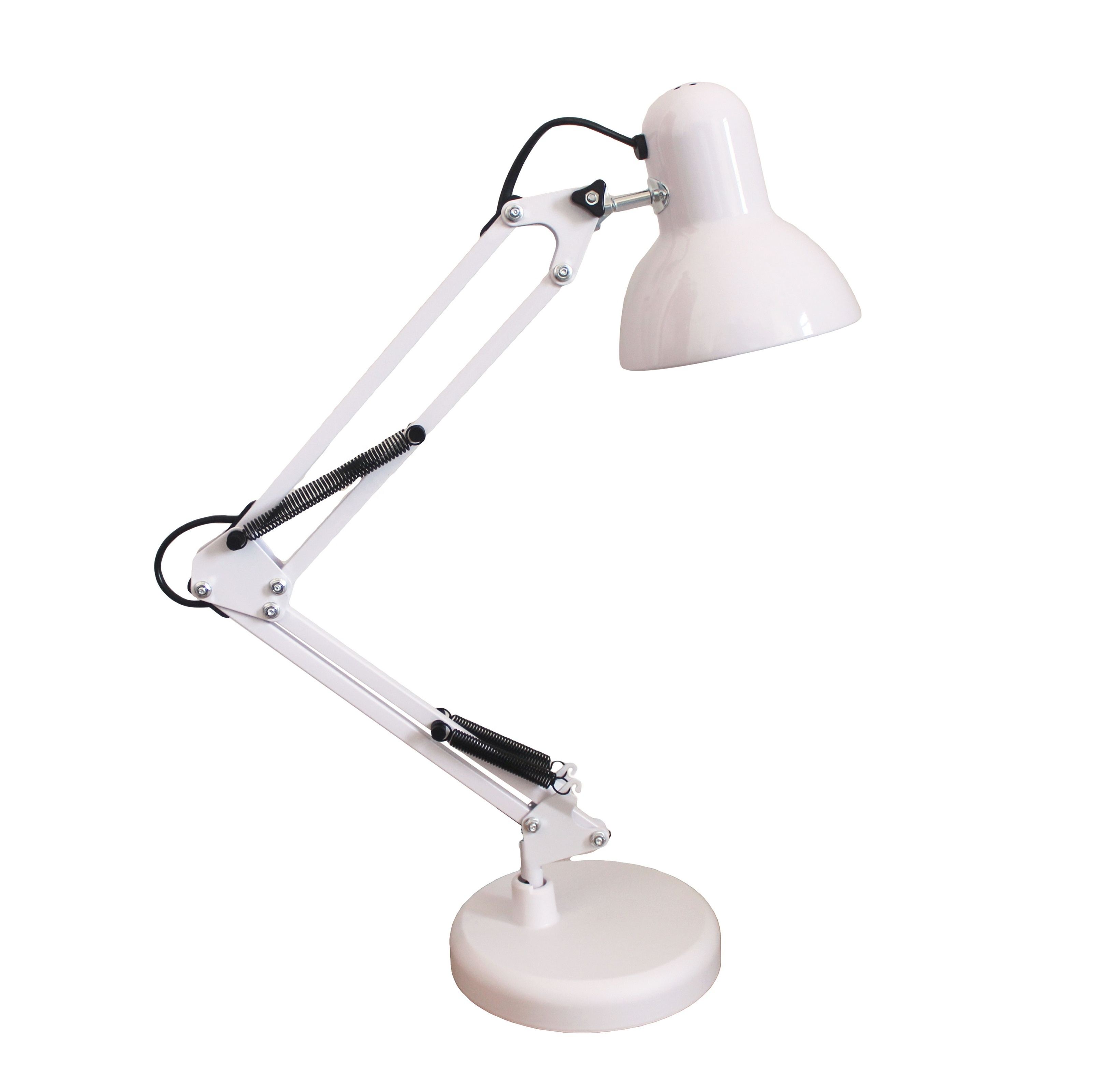 Modern Originality Exquisite adjustable swing arm folding desk light e27 Base modern Bedroom Desk Reading Light metal desk lamp