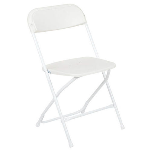 Top selling Outdoor modern restaurant White PP Plastic Resin Folding Chair Event Wedding Party Chair