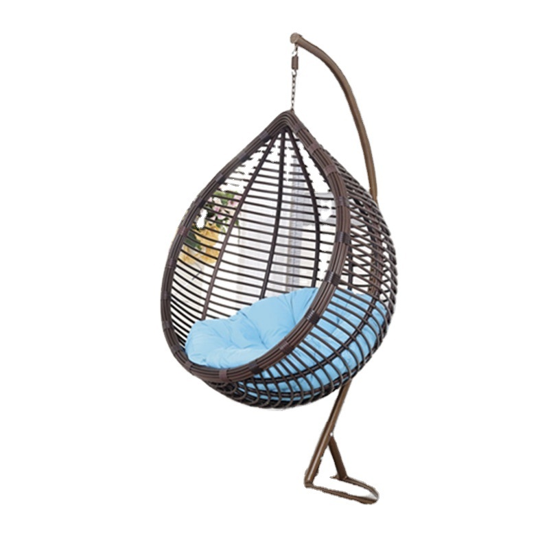 Good Quality Outdoor Various colours Garden Furniture Rattan Patio Swings Hanging Egg Chair