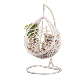 Good Quality Outdoor Various colours Garden Furniture Rattan Patio Swings Hanging Egg Chair