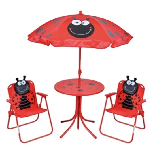 2023 new outdoor folding table and chair set with umbrella combination outdoor beach chair portable baby folding chair