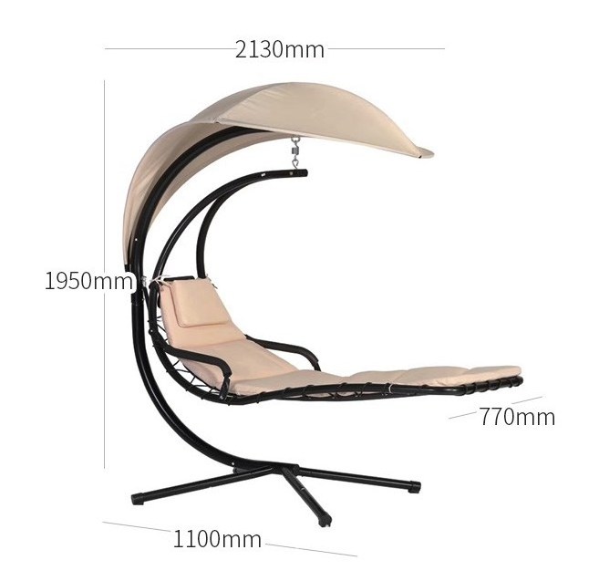 New Outdoor Home Center Garden Baby Hanging Patio Swings Chair Kids Seat Metal OEM Customized Key Style Packing Room Furniture