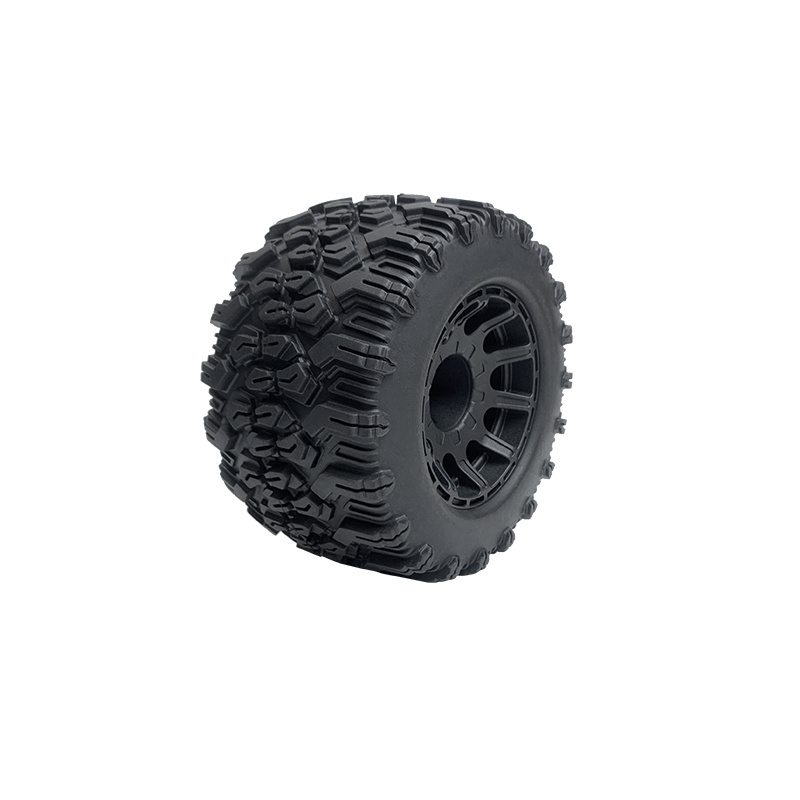 rc car tires glue 1/10 offroad OD100mm rc rubber wheels for On Road Racing Touring RC Truck Crawler 9mm/M4 Hex Hub Wheel