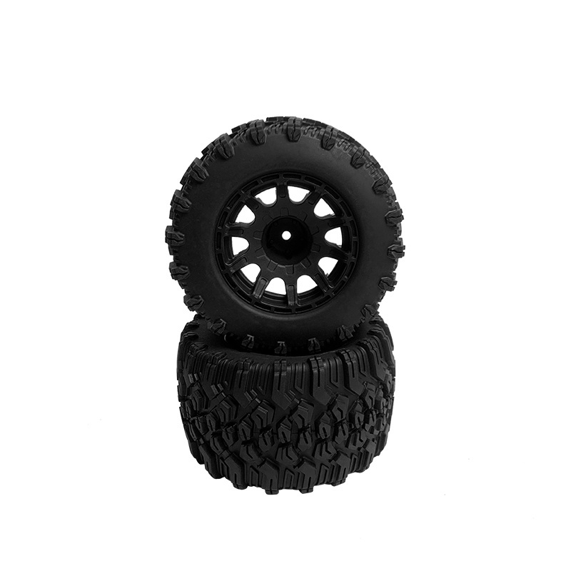 rc car tires glue 1/10 offroad OD100mm rc rubber wheels for On Road Racing Touring RC Truck Crawler 9mm/M4 Hex Hub Wheel