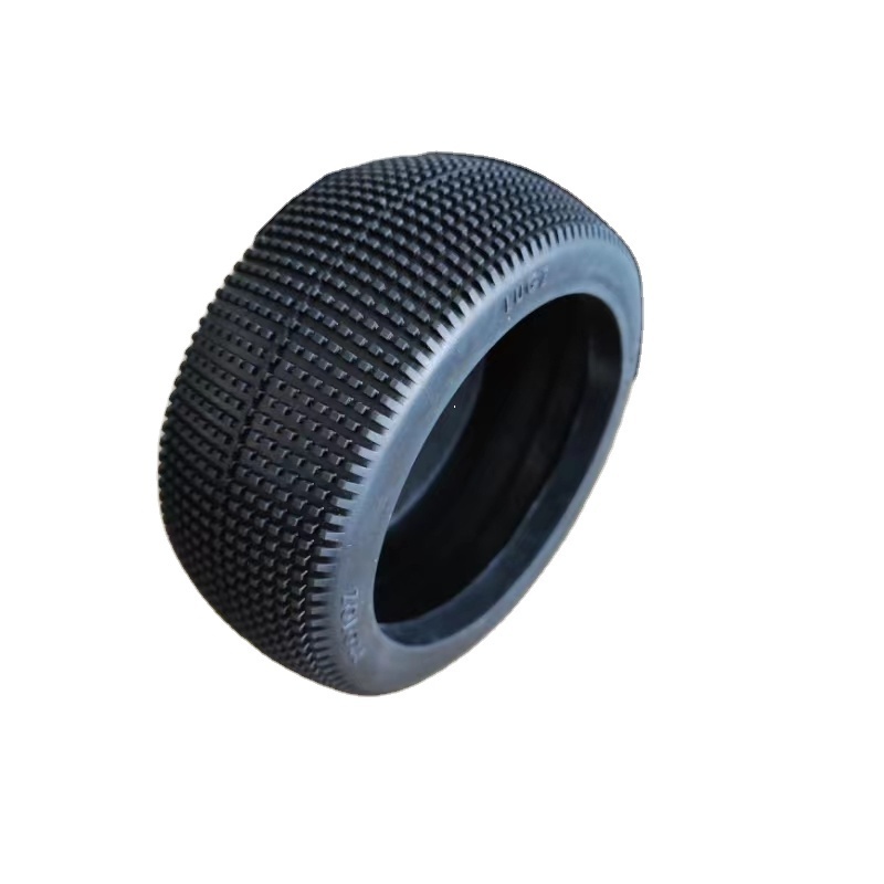 12mm Hex RC Tire Wheels 1/10 Scale RC Truck Tires with Foam Inserts for Traxxas Wheels and Tires