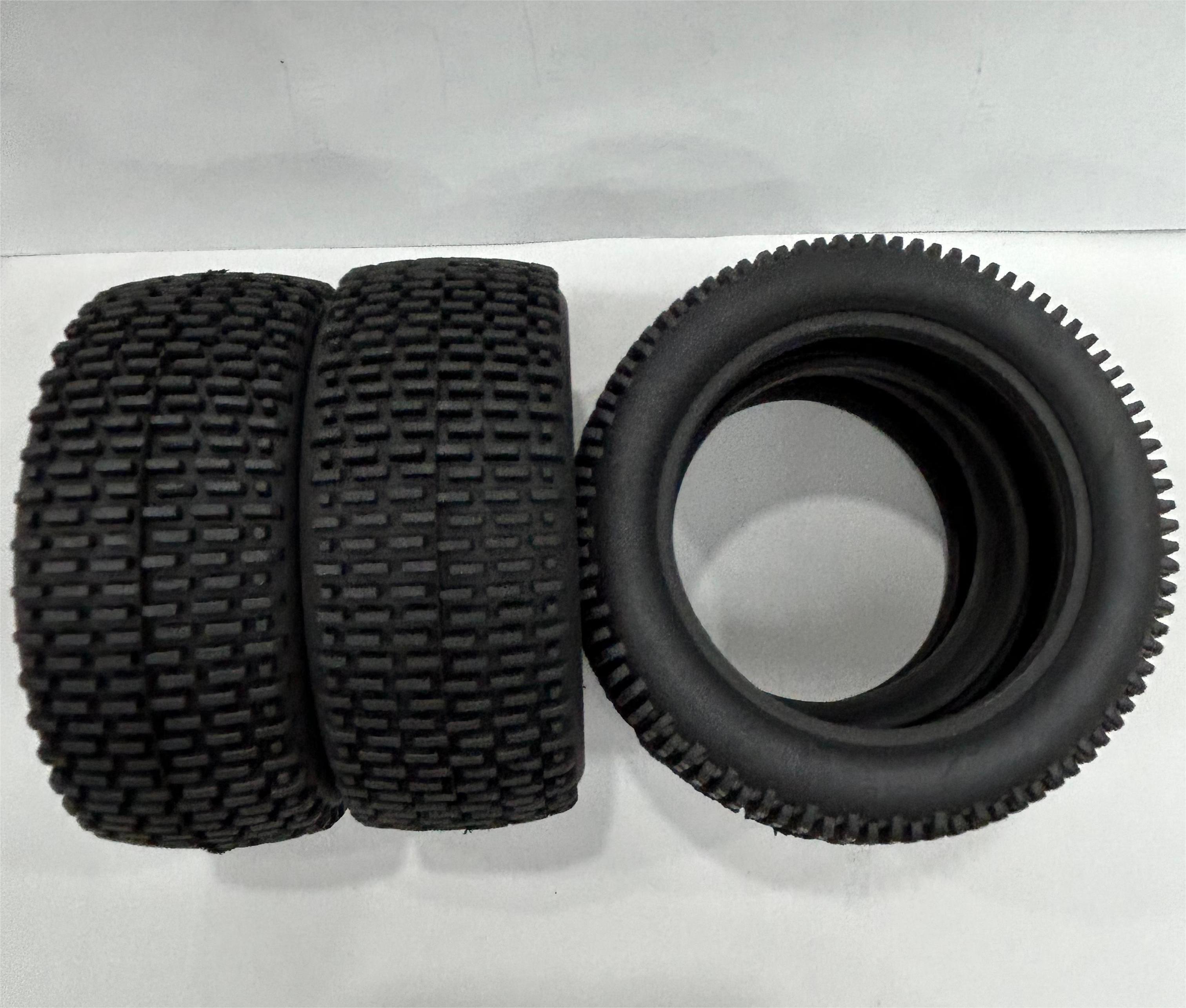 1/8 RC Tires and Wheels Rims 12m m Hex Rubber Buggy Off Road Tyres for 1:8 Scale Racing Car