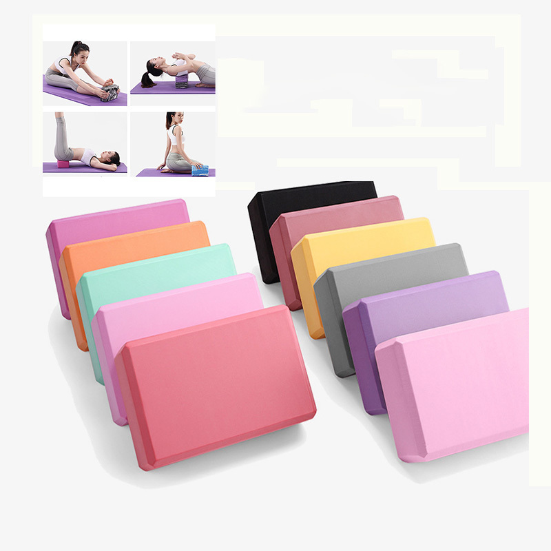 Yugland Eco Friendly Custom LOGO EVA Foam Yoga Blocks High Density Yoga Foam Block